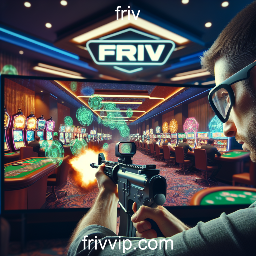 A emoção dos jogos de tiro na Friv